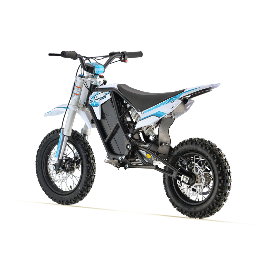 Stomp EBox 1.6 Electric Bike - White and Blue
