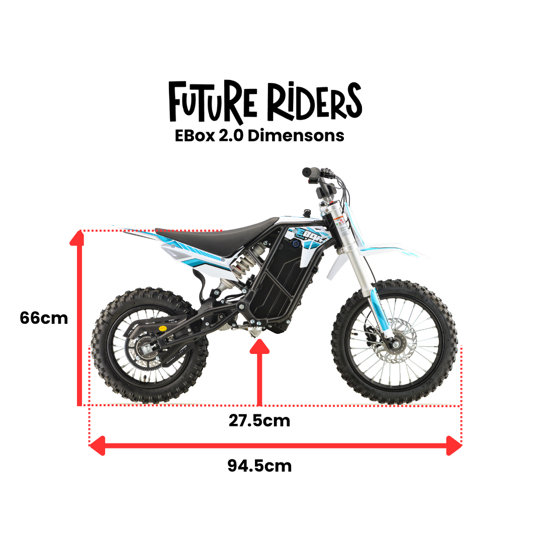 Stomp EBox 2.0 Electric Bike - Black and Blue