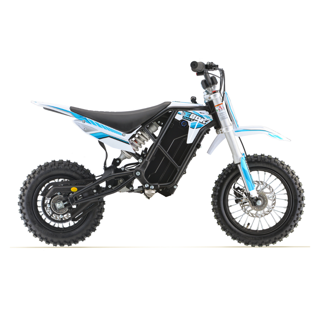 Stomp EBox 1.6 Electric Bike - White and Blue