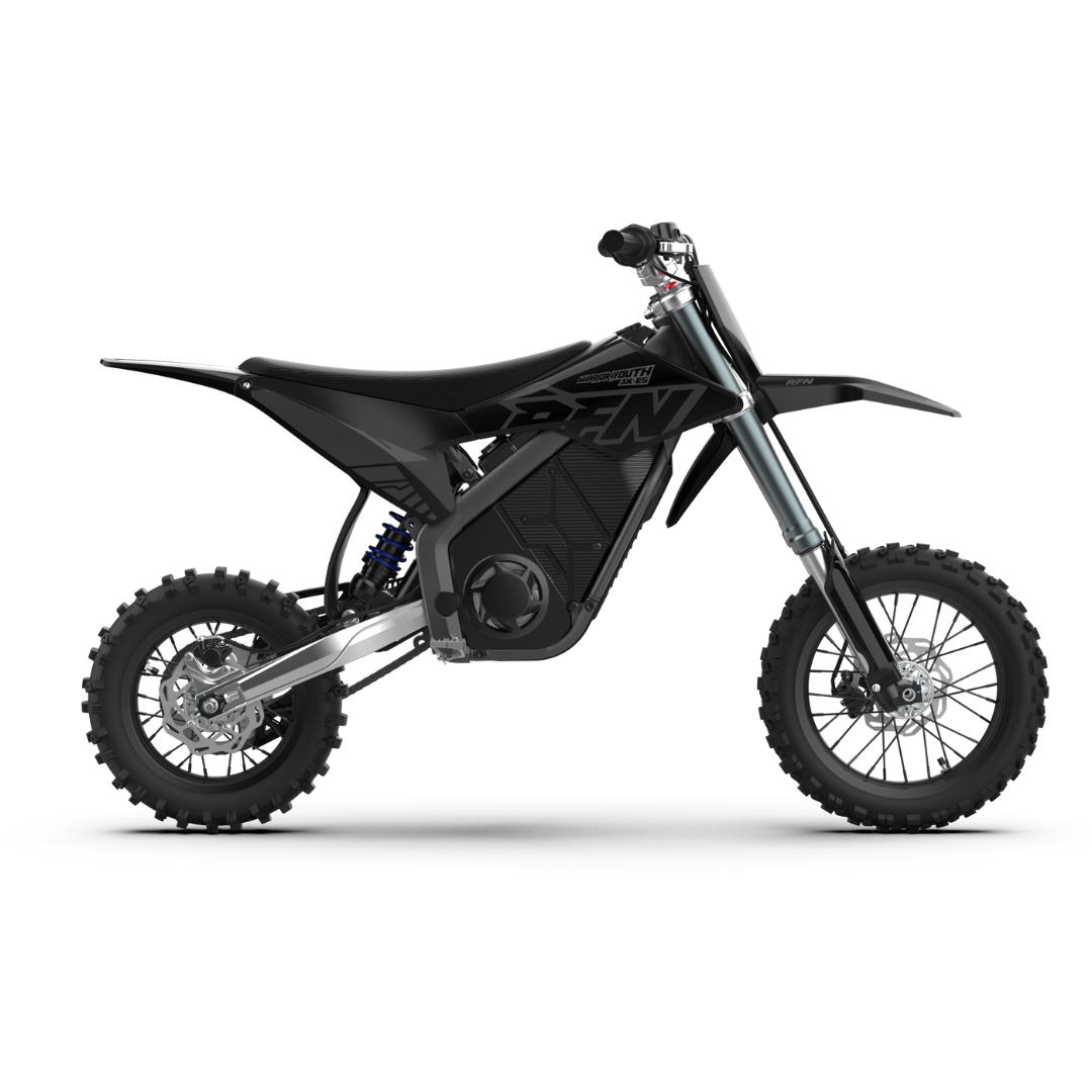 RFN Youth SX E5000 Electric Motorcross Bike Black Edition
