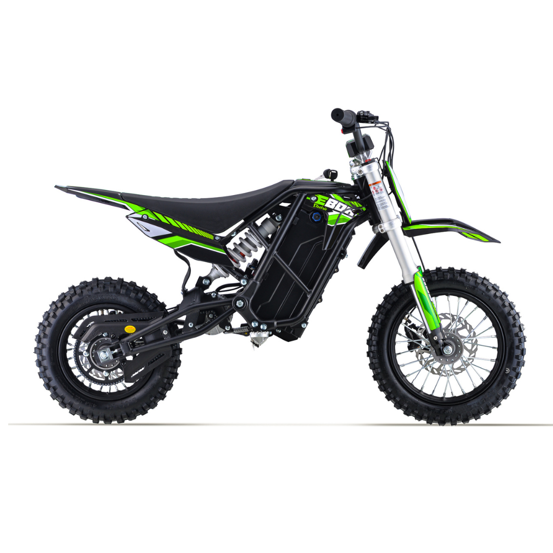 Stomp EBox Electric Bike Black and Green