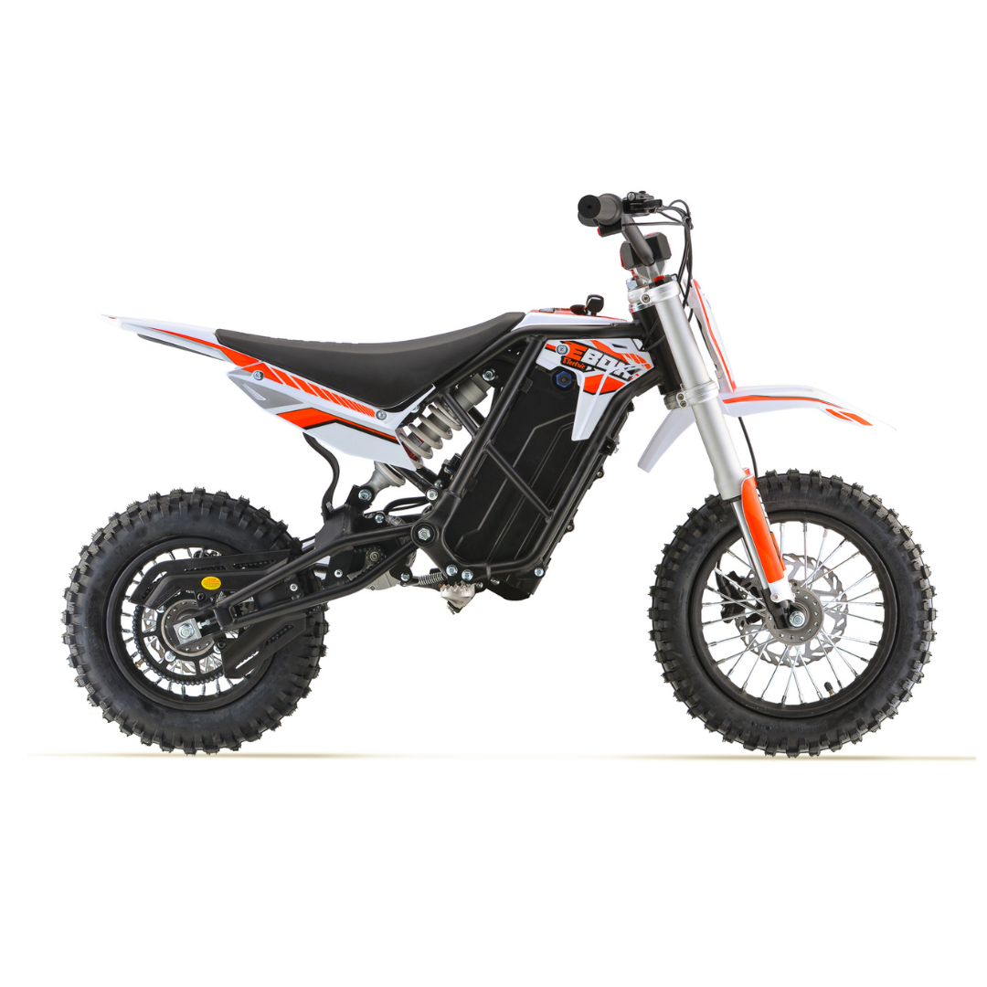 Stomp EBox 1.6 Electric Bike - White and Red