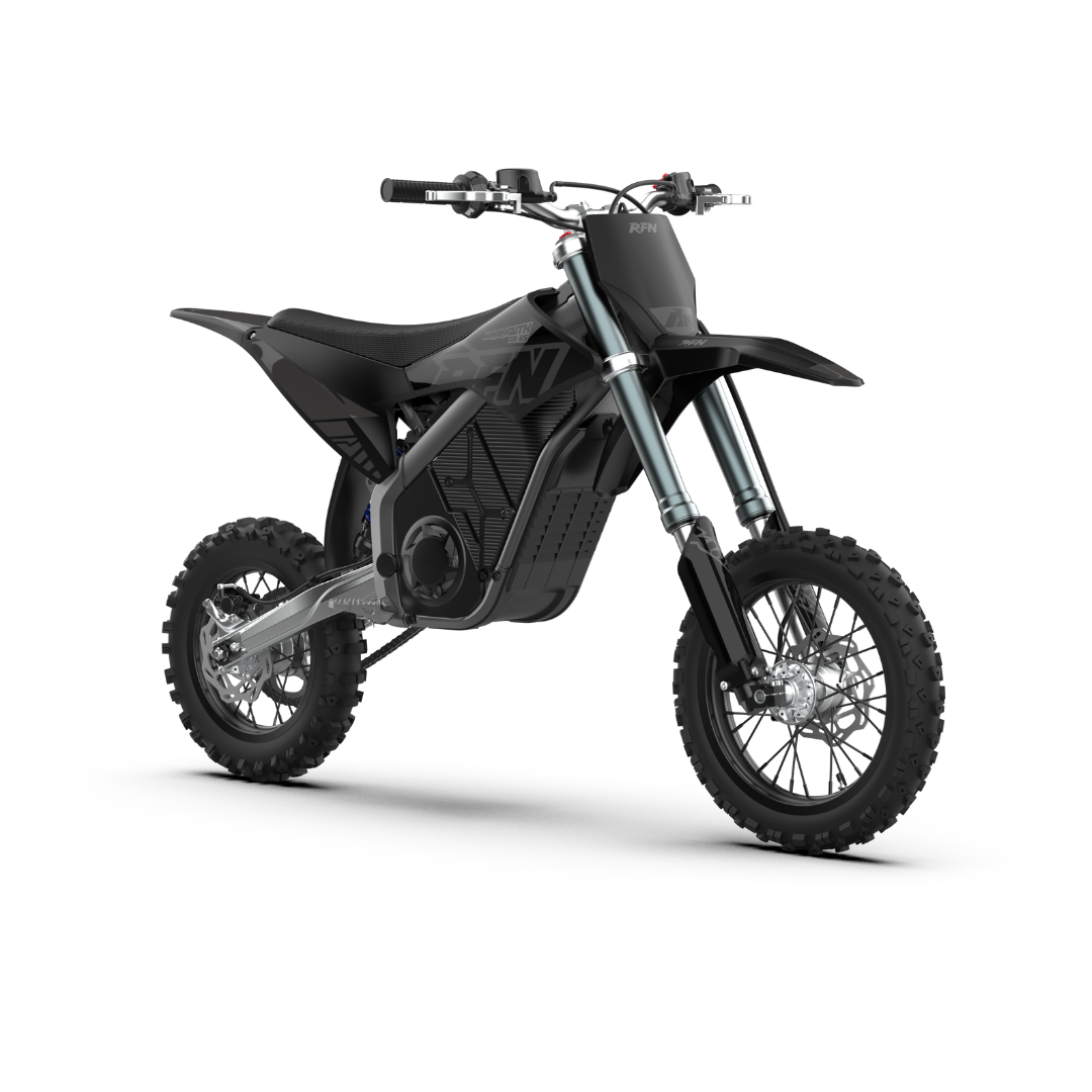 RFN Youth SX E5000 Electric Motorcross Bike - Black Edition