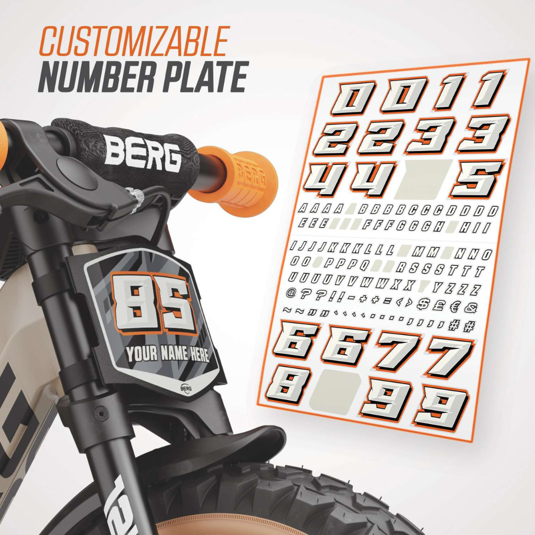 BERG Biky Trail balance bike with Handbrake - Sand