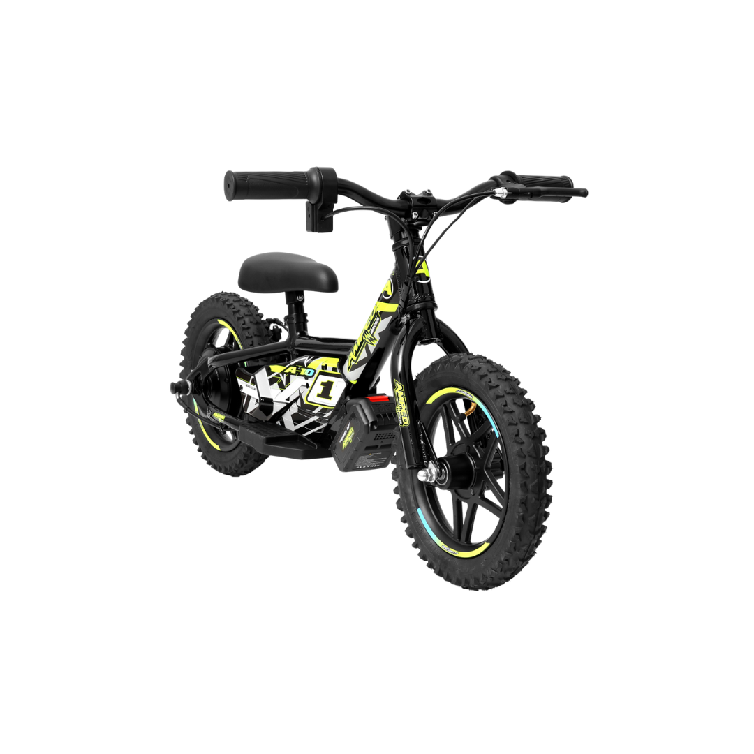Electric balance Bike - Amped A10 In Black at Future Riders