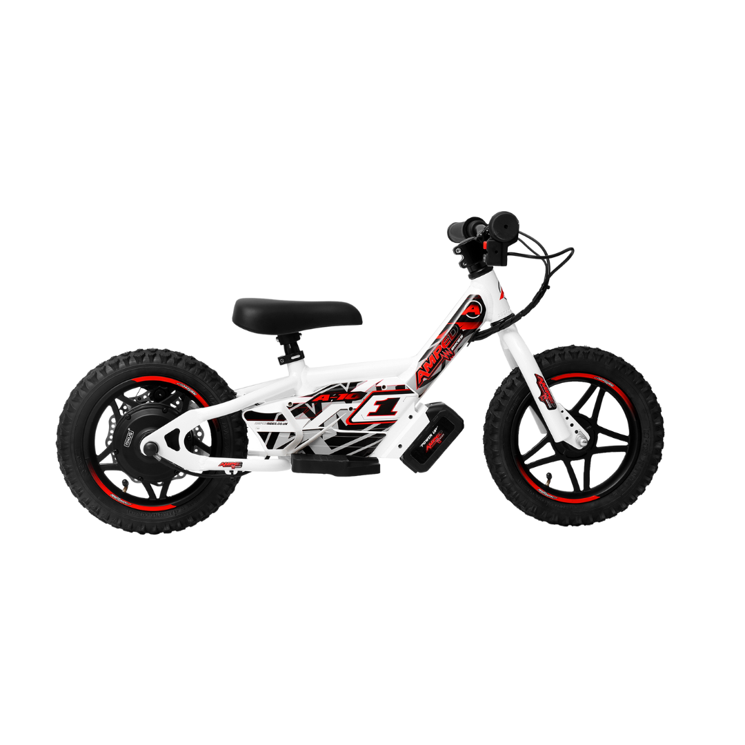 Amped A10 Electric Balance Bike White
