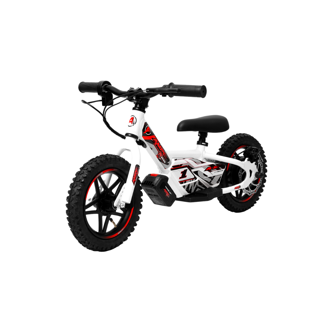 Electric balance Bike - Amped A10 In White at Future Riders