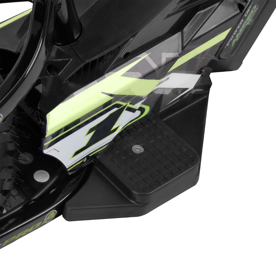 Amped A16 Pro close up of foot plate