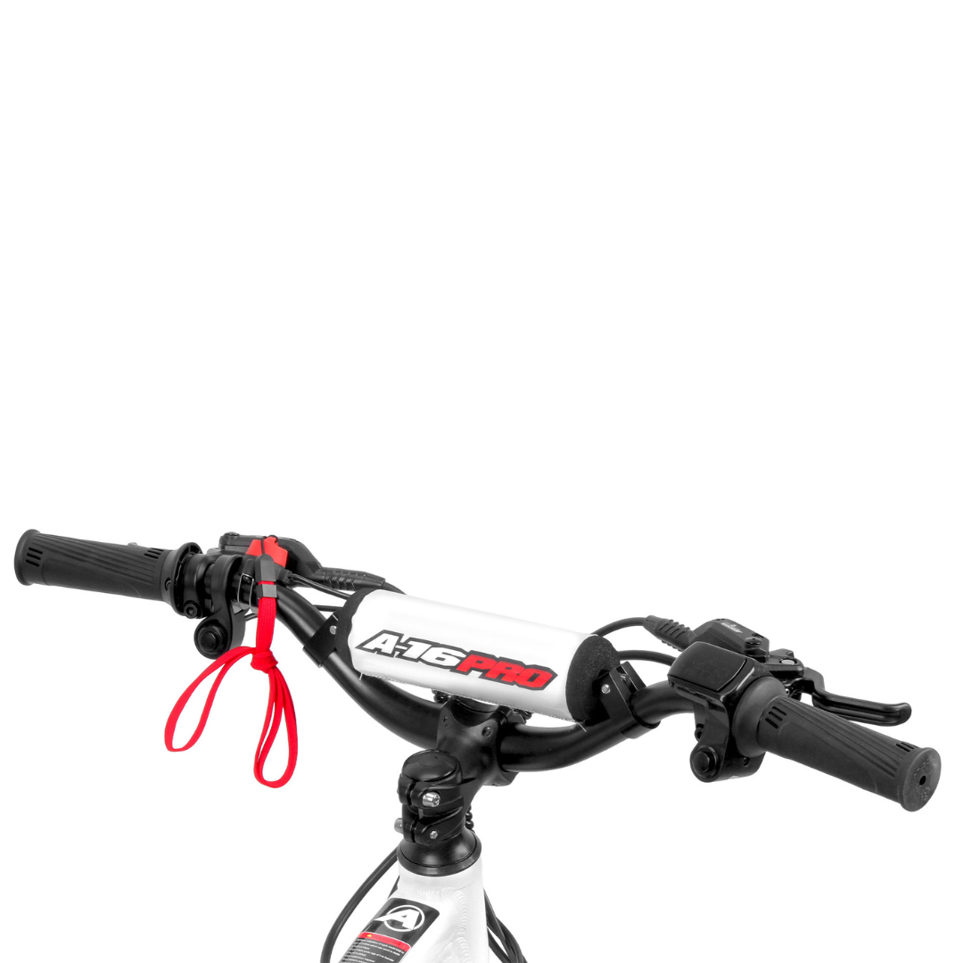 Amped A16 Pro handle bar set up