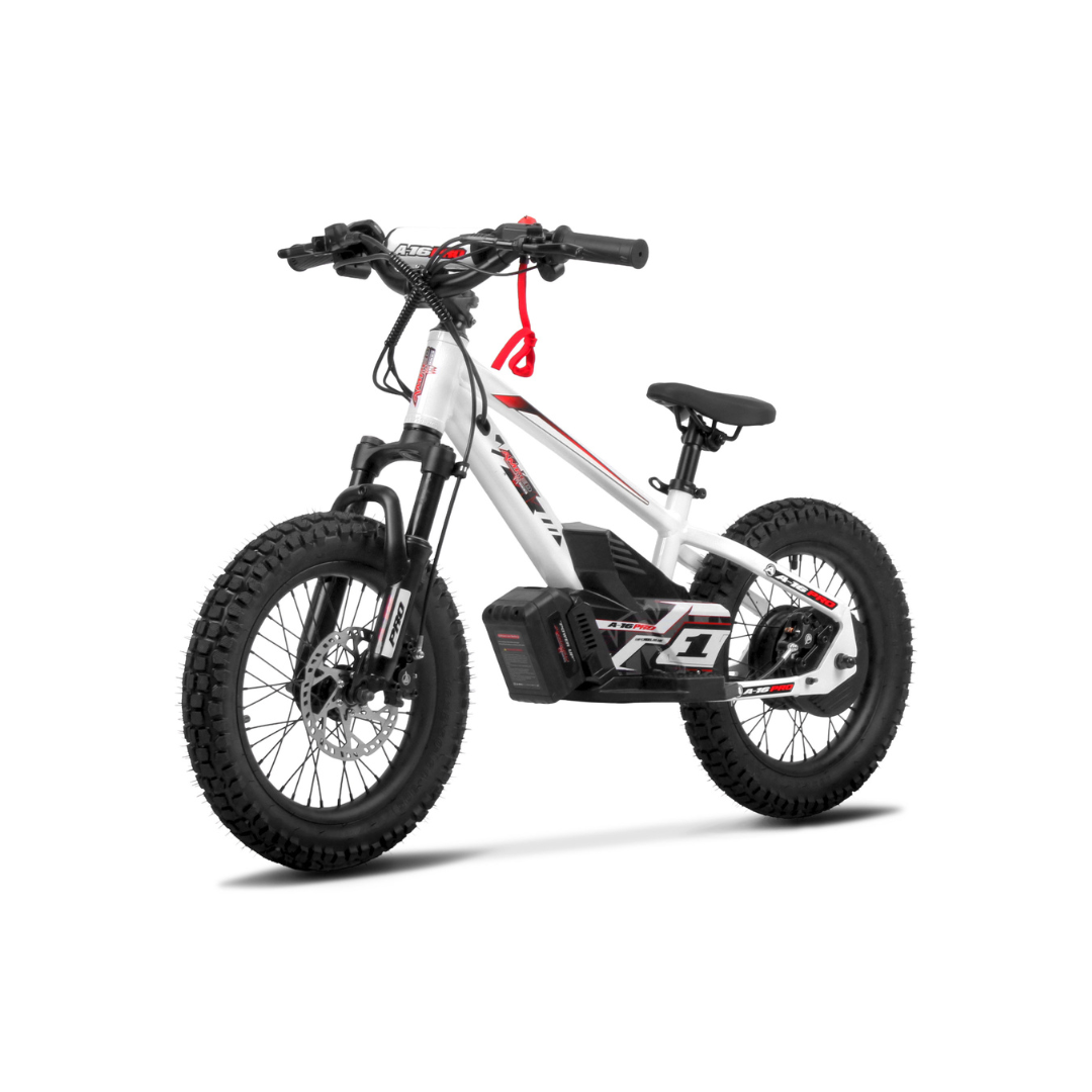 Amped A16 Pro white left front side view