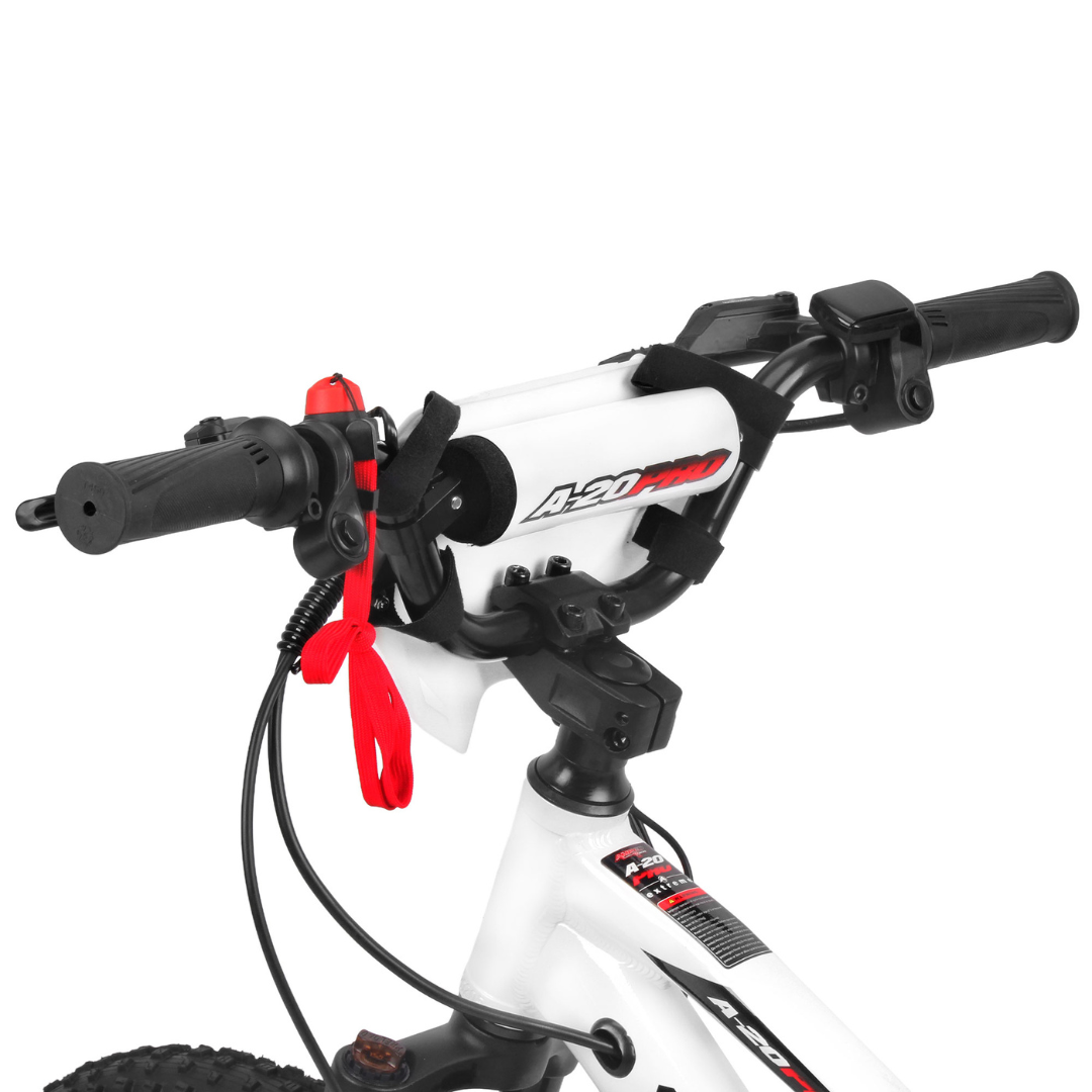 Amped A20 pro In black handlebar set up