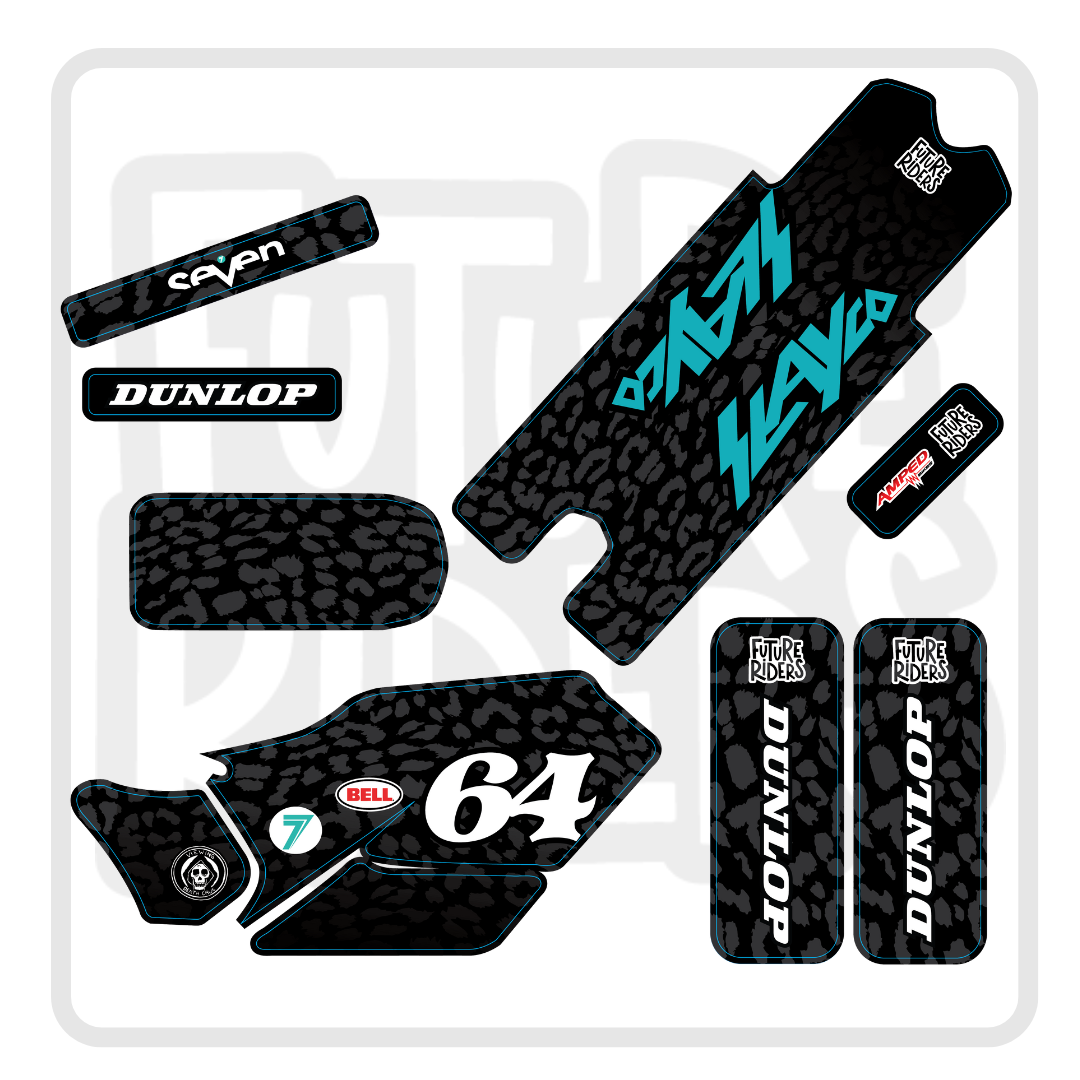 Amped A20 Slayco Decal Kit Made by Future Riders