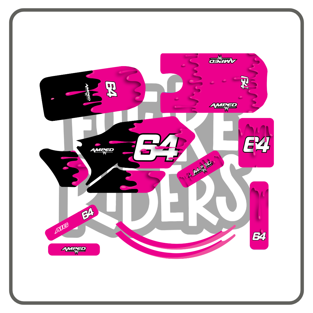 Amped A16 Sticker Kit - Slime Edition