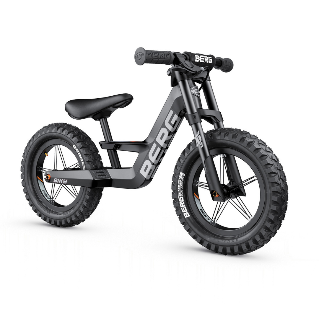 BERG Biky Cross balance bike with Handbrake - Grey