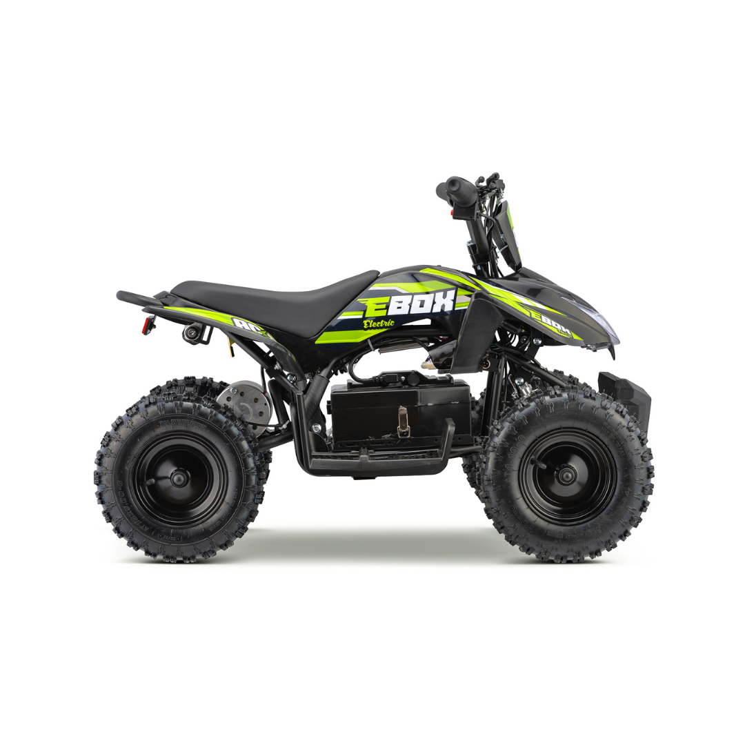 Stomp EBox AC DC 800w Electric Quad Green Future Riders