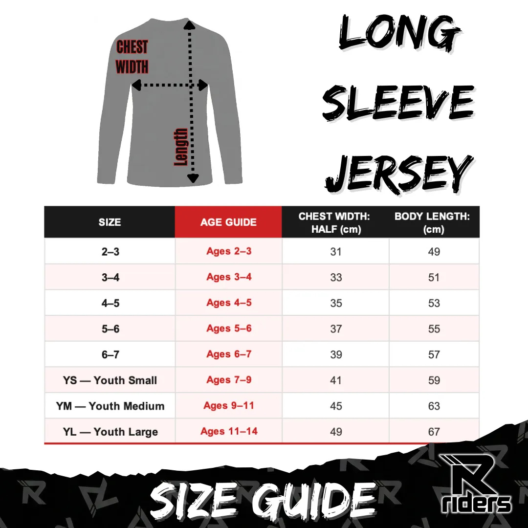 R Riders | Kids MTB Riding Jersey