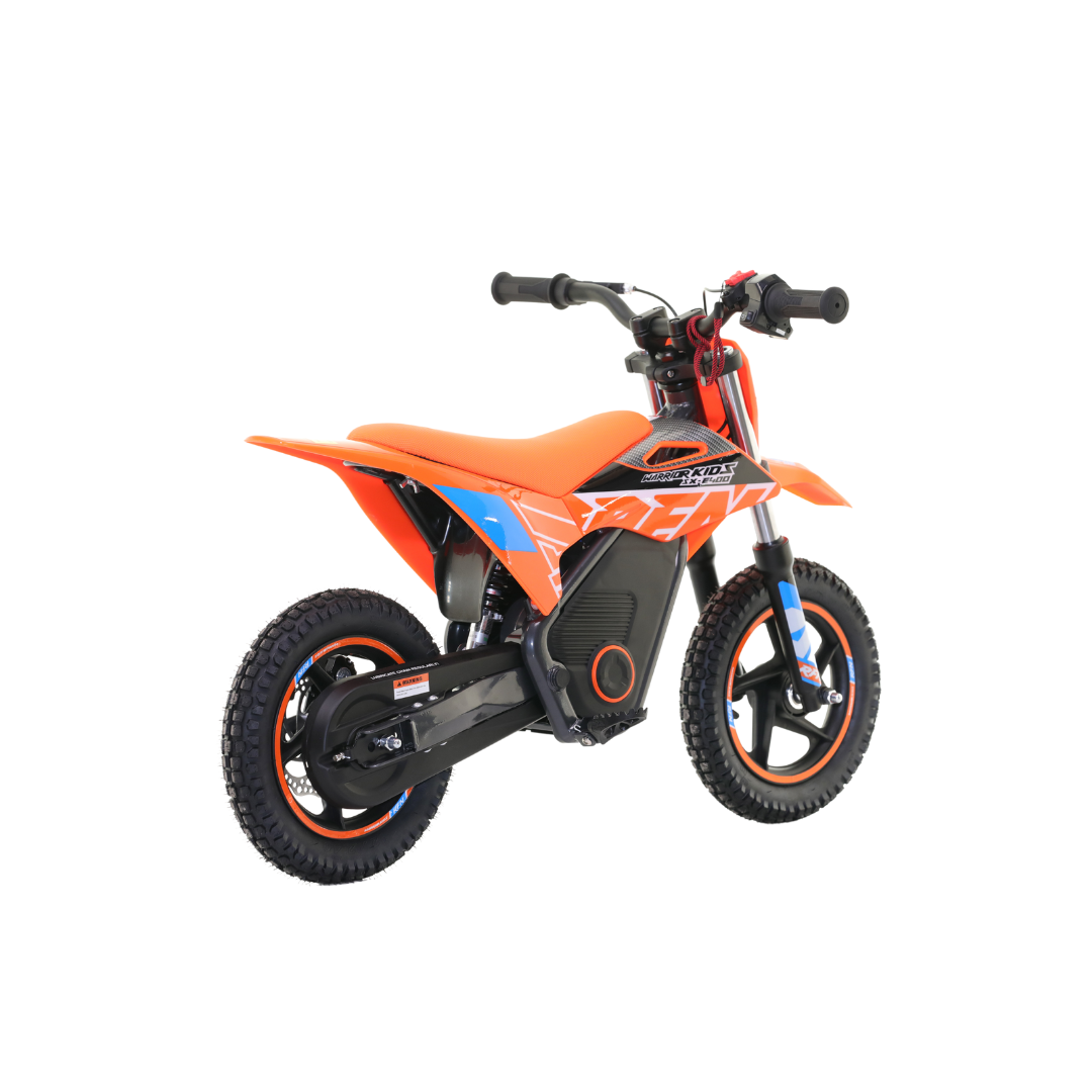 RFN Warrior SX E500 in Orange and Blue at Future riders