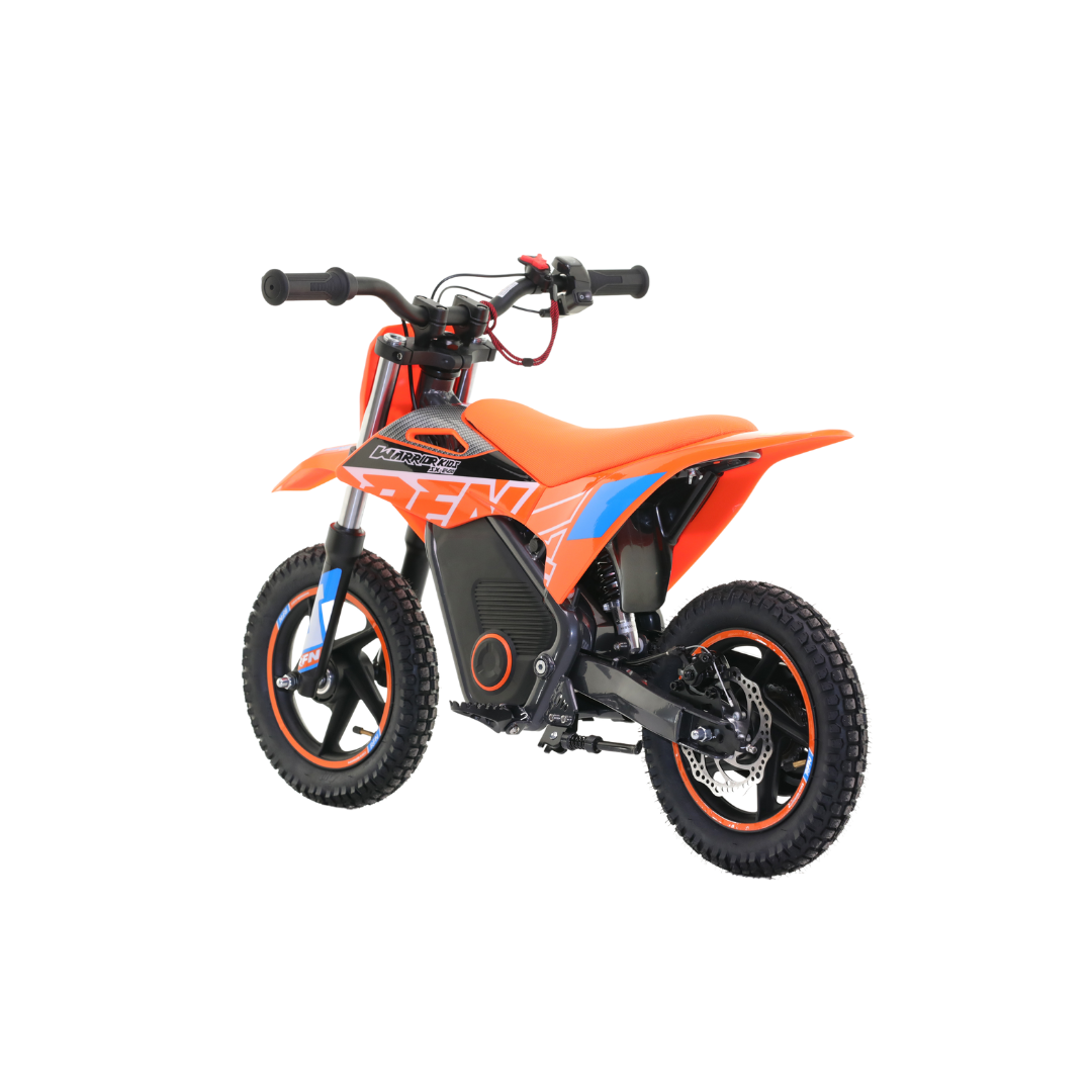RFN Warrior SX E500 in Orange and Blue at Future riders