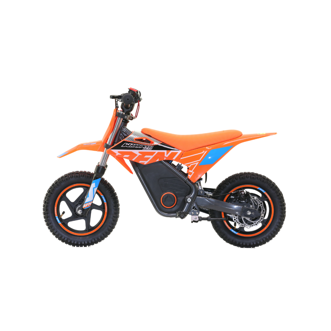 RFN Warrior SX E500 in Orange and Blue at Future riders