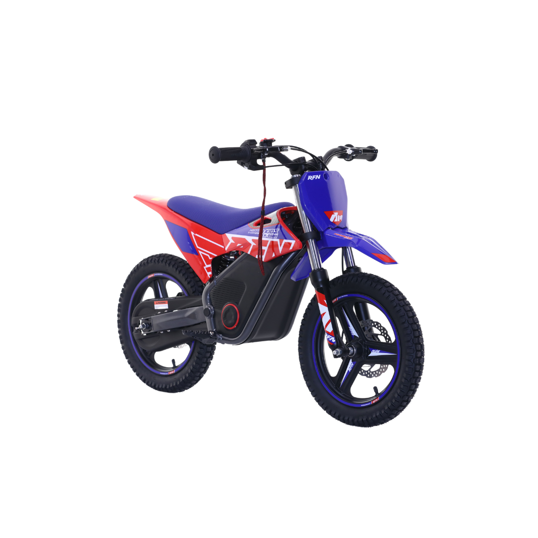 RFN Warrior SX E500 in Blue and Red at Future riders
