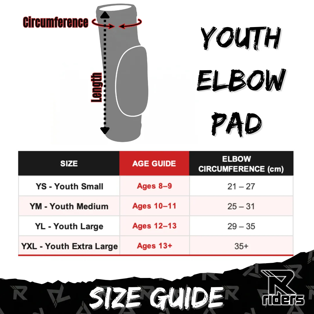 R Riders | Kids MTB Elbow Pads