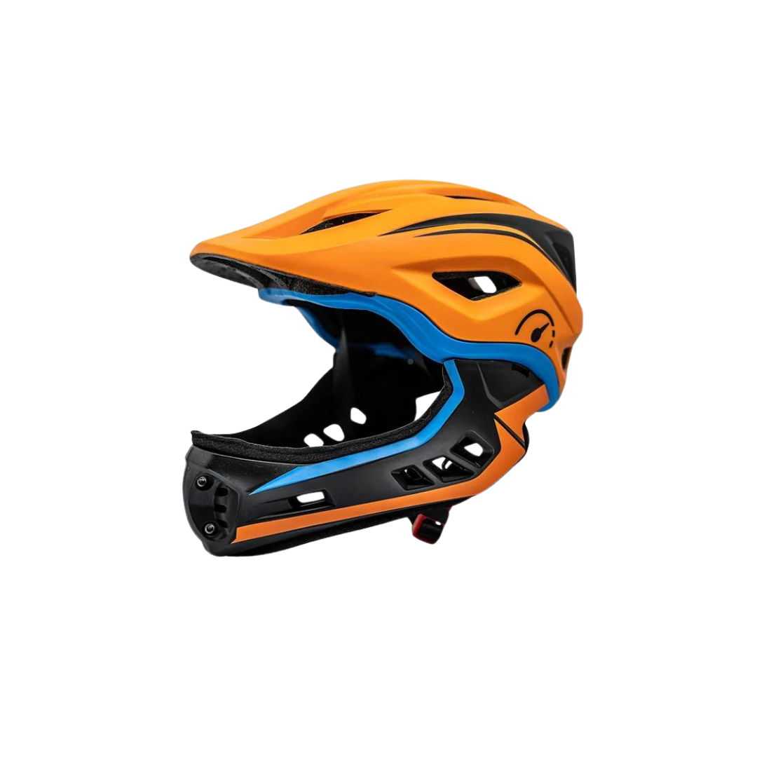 Revvi Super Lightweight Kids Bike Helmet Orange Future Riders
