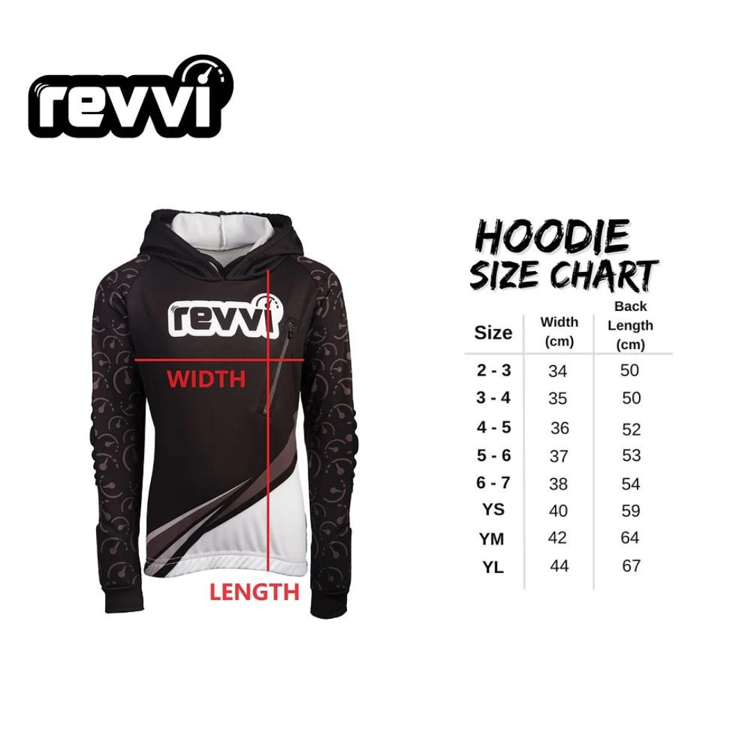 Revvi Kids Protection Riding Hoodie