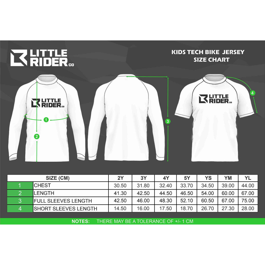 Revvi Kids Riding Jersey - Red