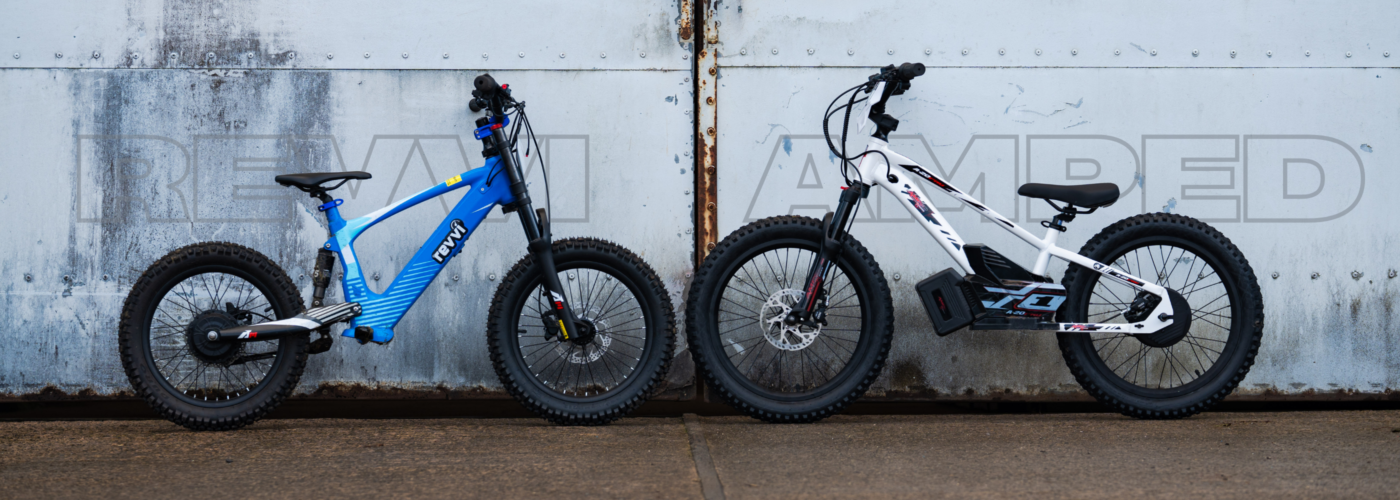 revvi and amped next to each other