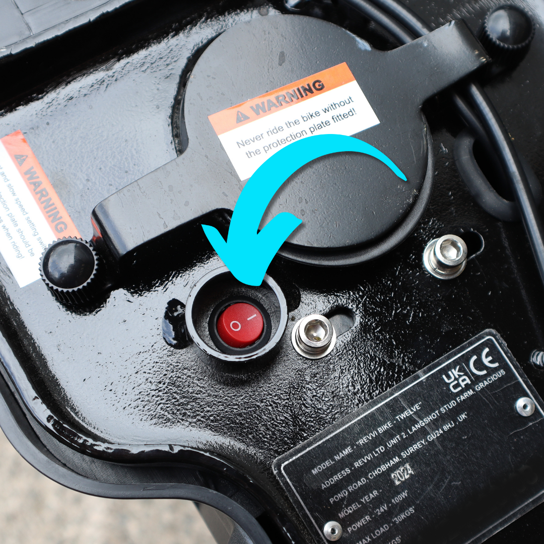 What are the Revvi 12 inch speed settings