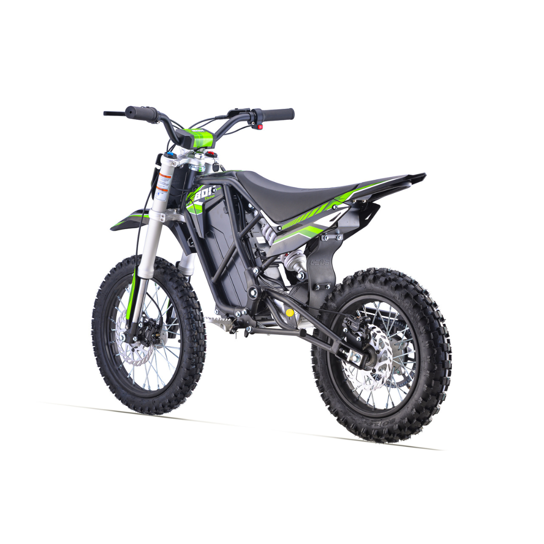 Stomp EBox 2.0 Electric Bike - Black and Green