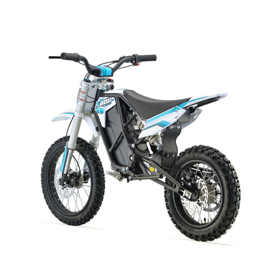 Stomp EBox 2.0 Electric Bike - White and Blue