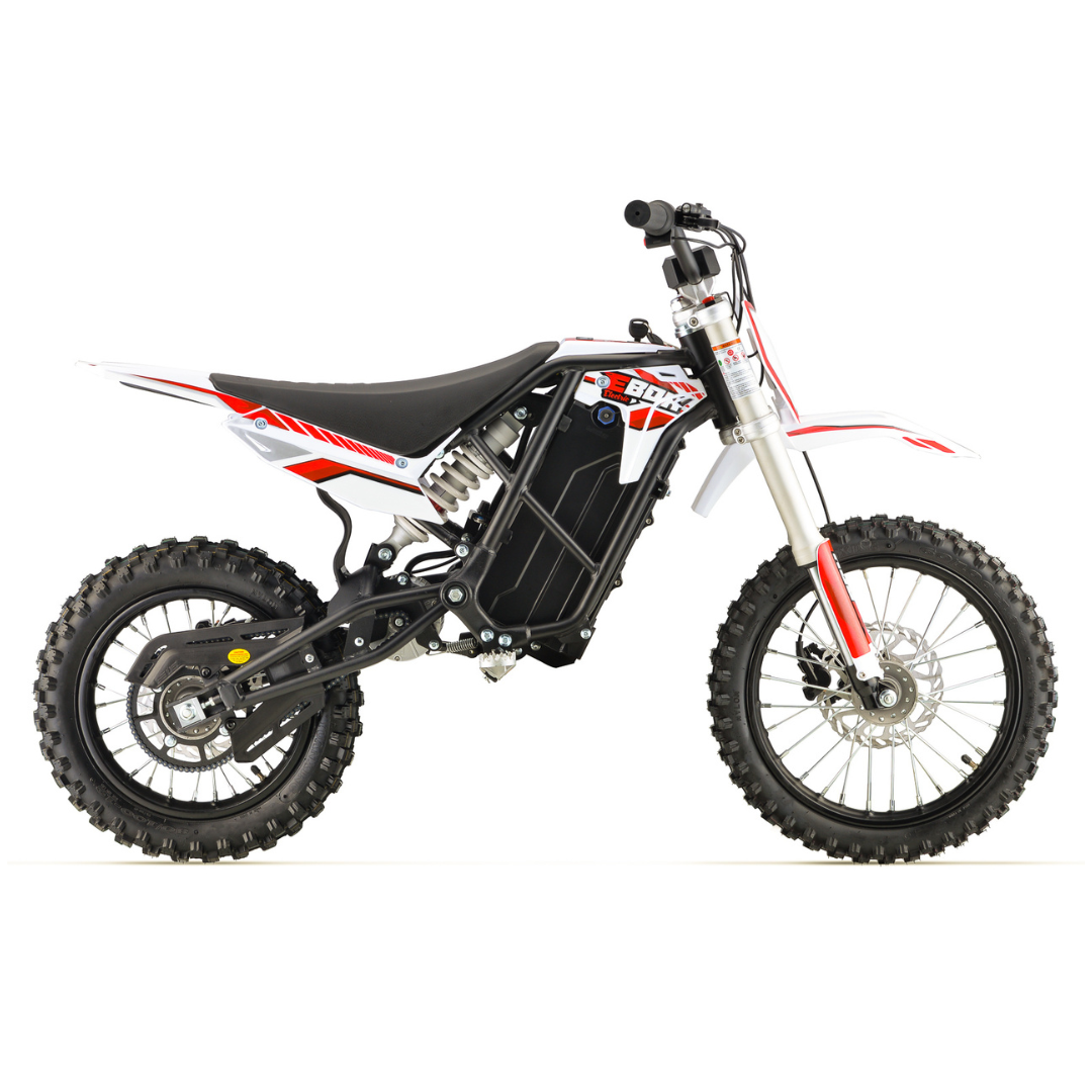 Stomp EBox 2.0 Electric Bike - White and Red