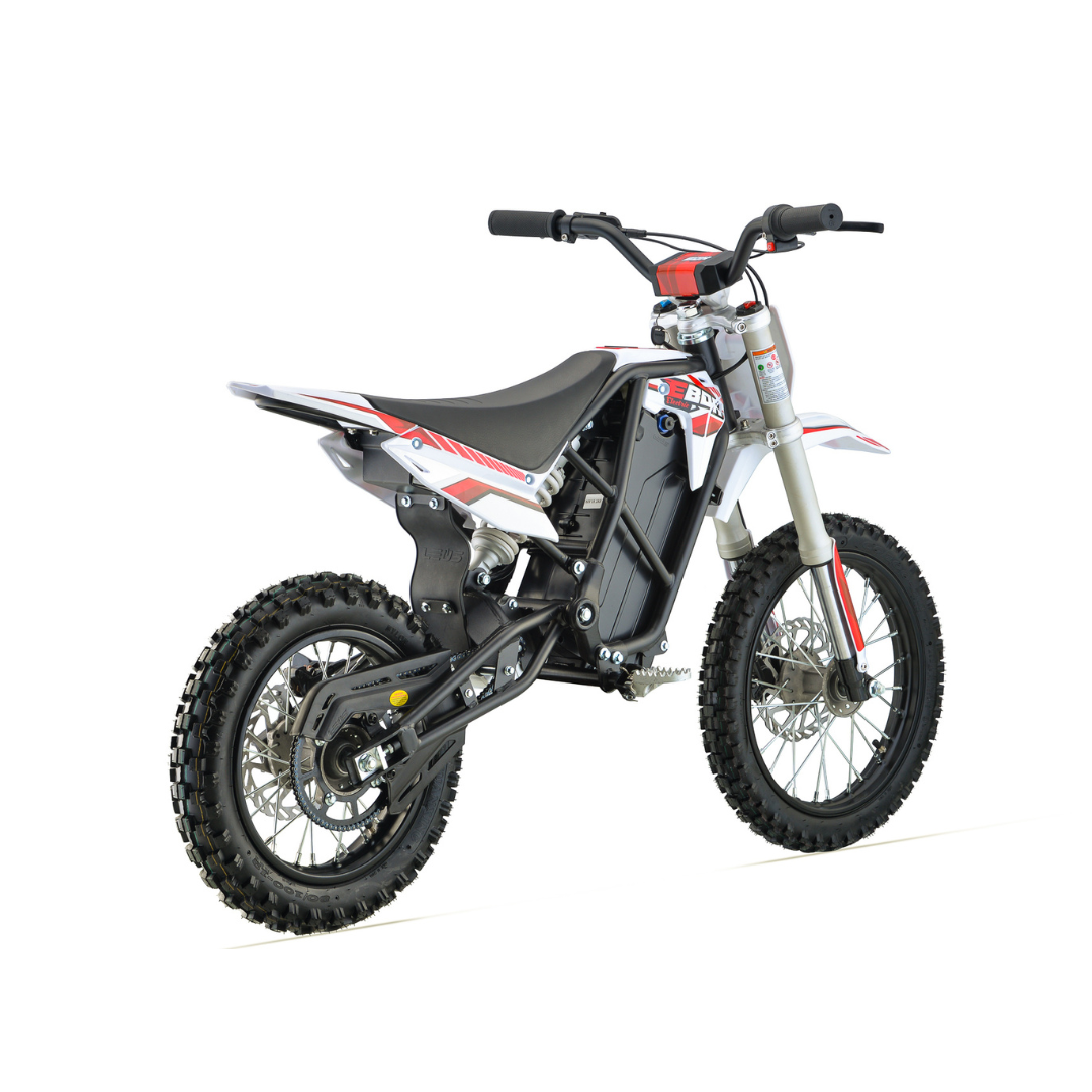 Stomp EBox 2.0 Electric Bike - White and Red