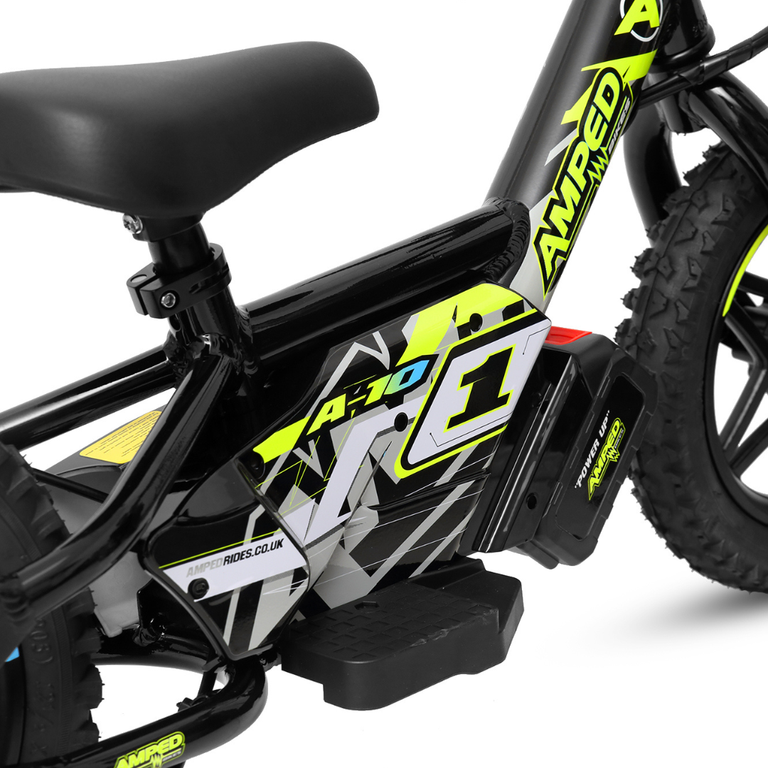 Electric balance Bike - Amped A10 In White at Future Riders