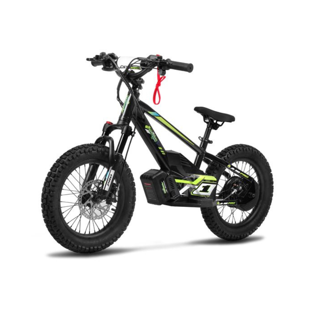 Amped A16 Pro 400w Electric Balance Bike - Black