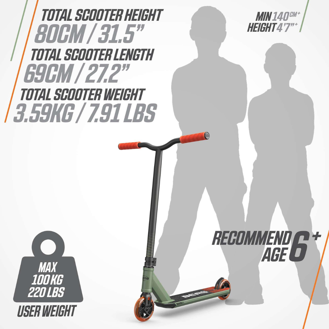 BERG Proxus X1 Green/Orange