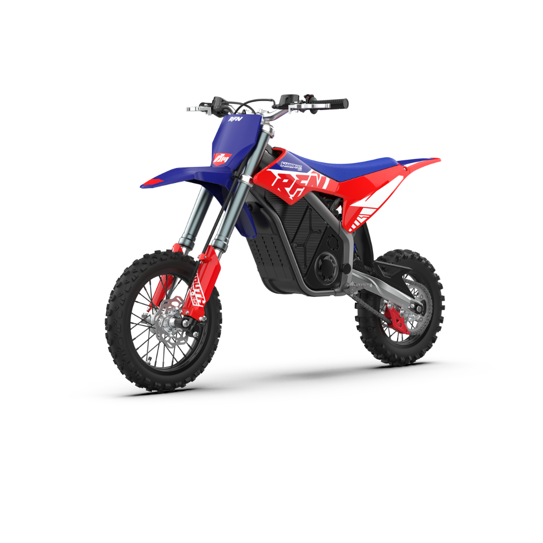 RFN Youth SX-e5000 Red/Blue Front side view 