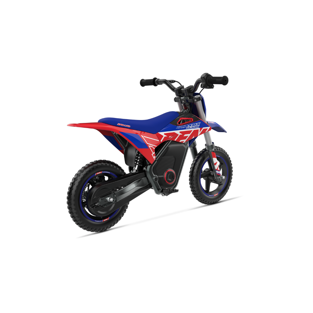 RFN Warrior SX-E400 Electric Bike - Blue/Red