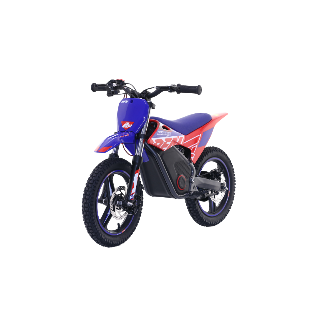 RFN Warrior SX E500 in Blue and Red at Future riders