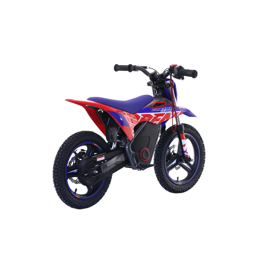 RFN Warrior SX E500 in Blue and Red at Future riders