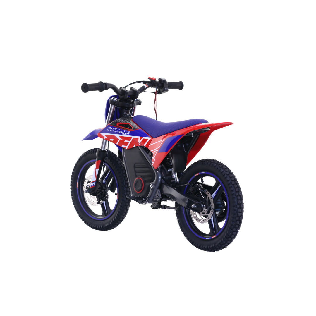 RFN Warrior SX E500 in Blue and Red at Future riders