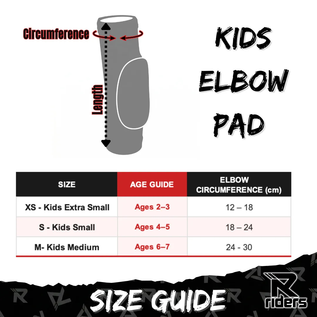 R Riders | Kids MTB Elbow Pads