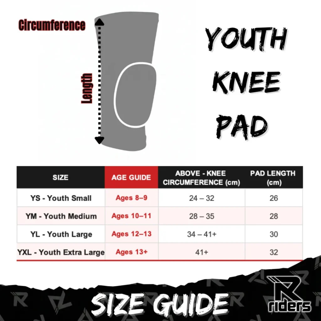 R Riders | Kids MTB Knee Pads