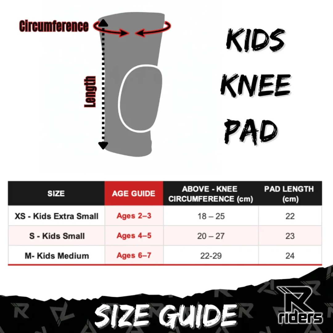 R Riders | Kids MTB Knee Pads