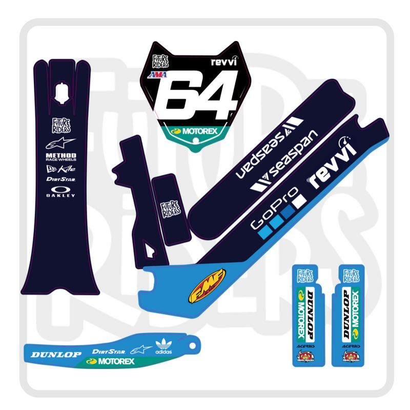 Revvi Decal Kits for Electric Balance Bikes | Future Riders