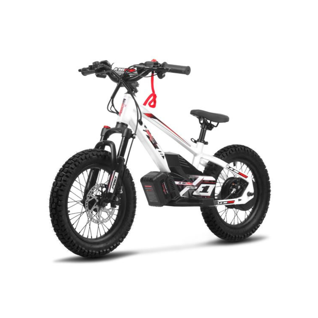 Amped A16 Pro 400w Electric Balance Bike - White
